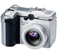 Canon PowerShot G6 camera