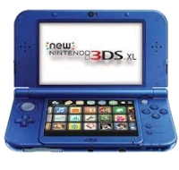 Nintendo New 3DS XL Galaxy Edition Handheld gaming-console