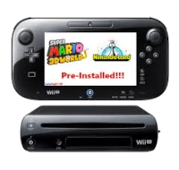 Nintendo Wii U Super Mario 3D World Deluxe Set Bundle gaming-console
