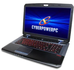 CyberPowerPC Fangbook X7-100 laptop