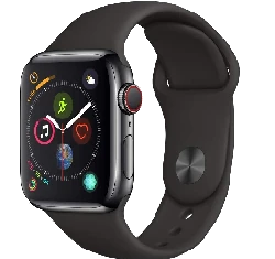 Apple Watch 42mm Space Black SS Black Sport Band MLC82LL/A smartwatch