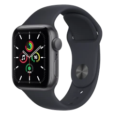 Apple Watch SE 40mm Aluminum Space Black Link Bracelet A2351 GPS Only smartwatch