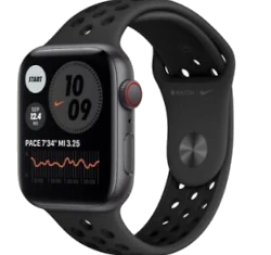 Apple Watch SE Nike 40mm Silver Aluminum Nike Sport Band A2353 GPS Cellular