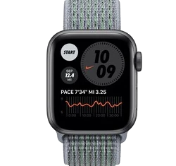 Apple Watch SE Nike 40mm Silver Aluminum Nike Sport Loop A2351 GPS Only