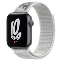 Apple Watch SE Nike 40mm Space Gray Aluminum Nike Sport Loop A2351 GPS Only smartwatch