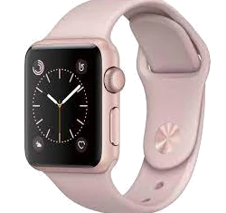 Apple Watch Series 1 Sport 42mm Rose Gold Aluminum Pink Sand Sport Band MQ112LL/A smartwatch