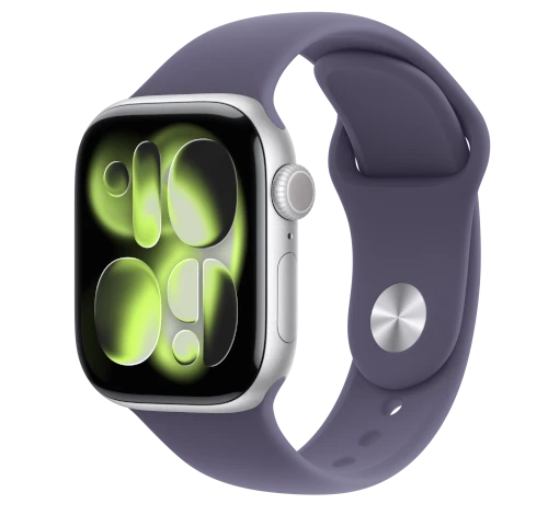 Apple Watch Series 11 42mm Silver Aluminum w/ Apple OEM Band GPS Cellular smartwatch