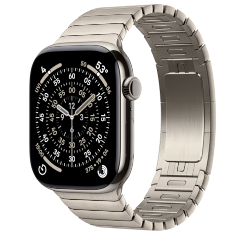 Apple Watch Series 11 46mm Titanium w/ Link Bracelet GPS Cellular smartwatch