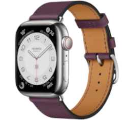 Apple Watch Series 2 Hermes 42mm SS Fauve Barenia Leather Single Tour Band MNQC2LL/A
