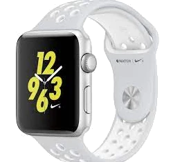 Apple Watch Series 2 Nike Plus 38mm Silver Aluminum Pure Platinum White Nike Sport Band MQ172LL/A