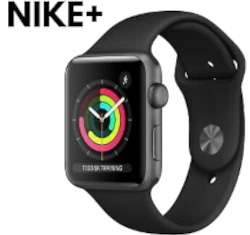 Apple Watch Series 2 Nike Plus 38mm Space Gray Aluminum Black Cool Gray Nike Sport Band MNYX2LL/A