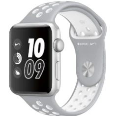Apple Watch Series 2 Nike Plus 42mm Silver Aluminum MNNT2LL/A smartwatch