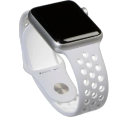 Apple Watch Series 2 Nike Plus 42mm Silver Aluminum Pure Platinum White Nike Sport Band MQ192LL/A smartwatch