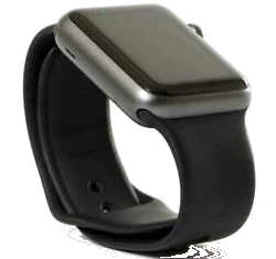 Apple Watch Series 2 Sport 42mm Space Gray Aluminum Black Sport Band MP062LL/A smartwatch