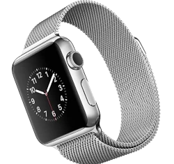 Apple Watch Series 3 38mm SS Milanese Loop MR1F2LL/A GPS Cellular smartwatch