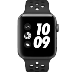 Apple Watch Series 3 Nike Plus 42mm Space Gray Aluminum Anthracite Black Sport Band MQL42LL/A GPS Only