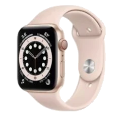 Apple Watch Series 4 40mm Gold Aluminum Pink Sand Sport Band MTUJ2LL/A GPS Cellular