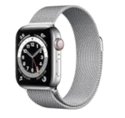 Apple Watch Series 4 40mm SS Silver Milanese Loop MTUM2LL/A GPS Cellular smartwatch