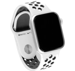 Apple Watch Series 4 40mm SS White Sport Band MTUL2LL/A GPS Cellular smartwatch
