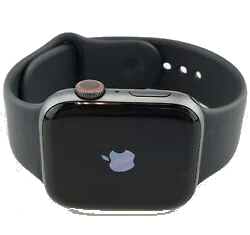 Apple Watch Series 4 44mm Space Gray Aluminum Black Sport Band MTUW2LL/A GPS Cellular smartwatch