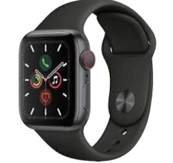 Apple Watch Series 5 40mm Space Black SS Sport Band GPS Cellular smartwatch