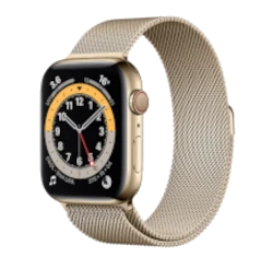 Apple Watch Series 6 40mm Aluminum Milanese Loop A2293 GPS Cellular smartwatch