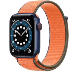 Apple Watch Series 6 44mm Aluminum Sport Loop A2294 GPS smartwatch