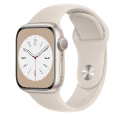 Apple Watch Series 8 41mm Midnight Aluminum Case with Apple OEM Band A2772 GPS Cellular smartwatch