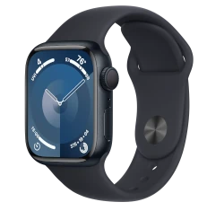 Apple Watch Series 8 41mm Midnight Aluminum Case with OEM Band A2770 GPS Only smartwatch