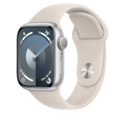 Apple Watch Series 8 41mm Silver Aluminum Case with Apple OEM Band A2770 GPS Only