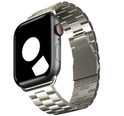 Apple Watch Series 9 45mm Graphite Stainless Steel Case with Link Bracelet A2984 GPS Cellular smartwatch