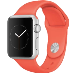 Apple Watch Sport 42mm Silver Aluminum Pink Sport Band MJ3R2LL/A smartwatch