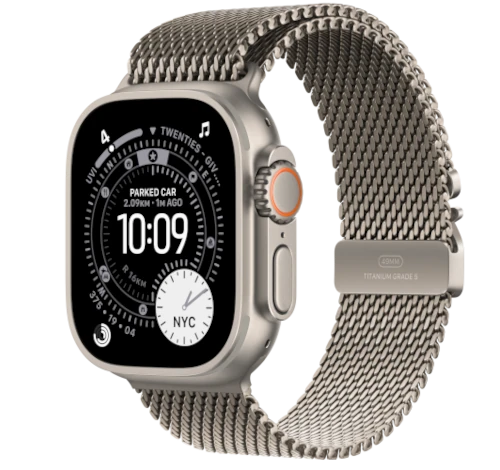 Apple Watch Ultra 3 49mm Titanium with Trail Loop smartwatch