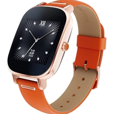 ASUS Zenwatch 2 Rose Gold Casing 45mm Orange Leather WI502Q smartwatch