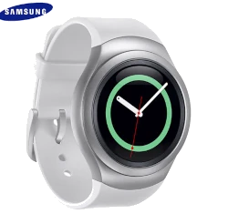 Samsung Gear S2 Verizon Silver SM-R730V smartwatch