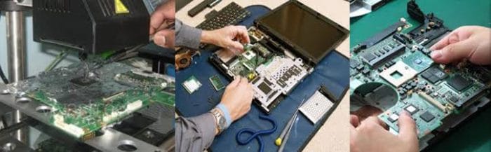 fix broken laptop motherboard